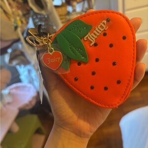 Juicy Couture Strawberry Coin Purse